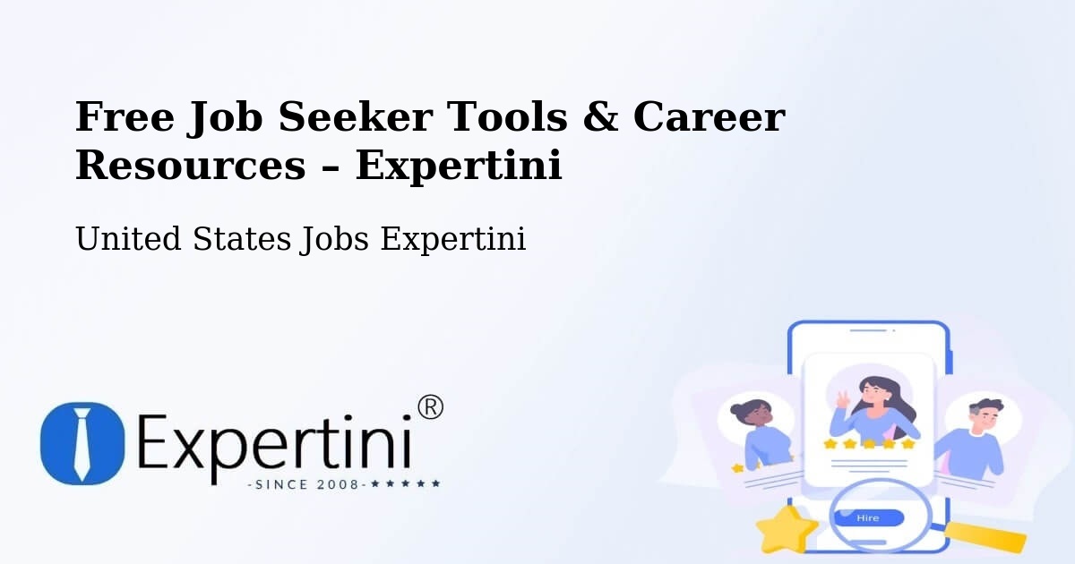 Free Job Seeker Tools & Career Resources – Plain - Plain, United States Jobs Expertini