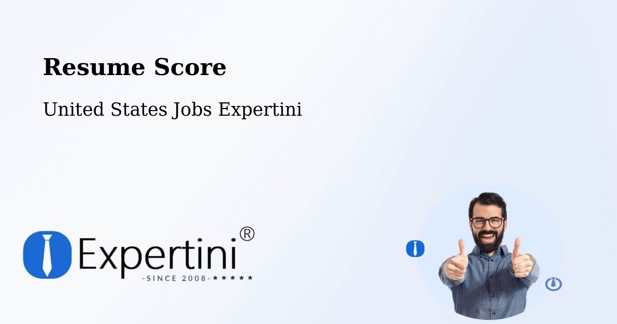 Resume Score & Job Description Match Tool – Plain - United States Jobs Expertini
